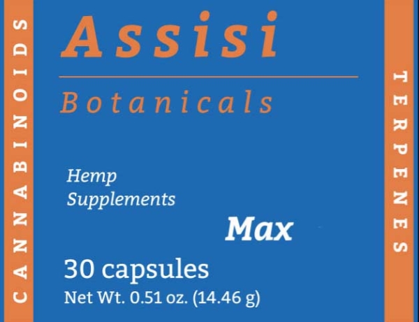 Assisi Capsules – MaxCBD – 30 capsules