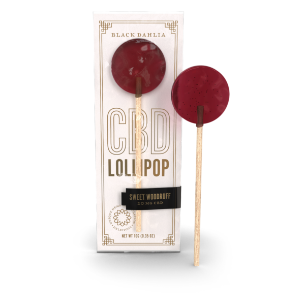 Black Dahlia Sweet Woodruff Lollipop