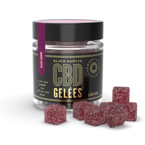 Black Cherry CBD Gelées gummies