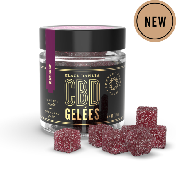 black cherry cbd gelees