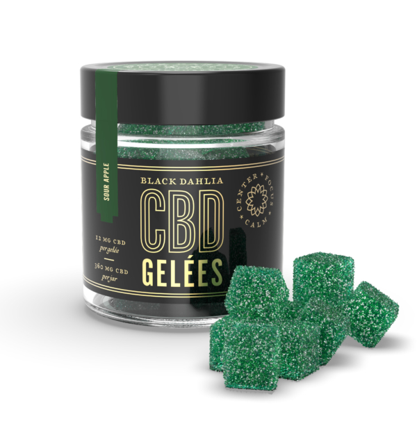 sour apple cbd gummy