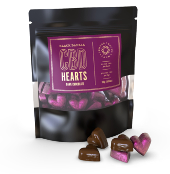 Dark Chocolate CBD Hearts